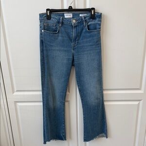 Frame Le Crop Mini Boot Denim Medium Blue